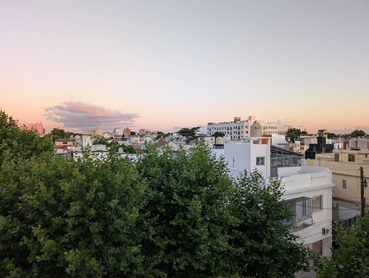 Dusk over the rooftops