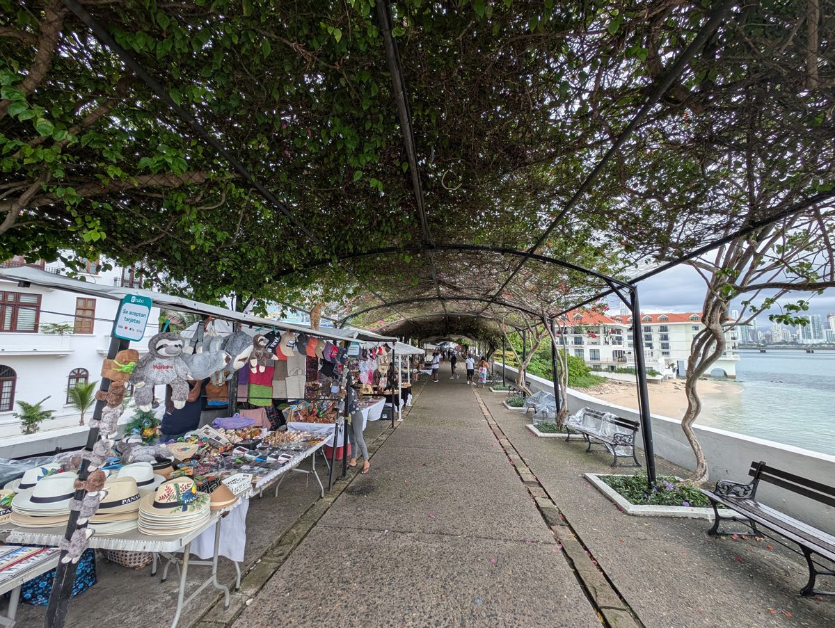 Vendors under the vines