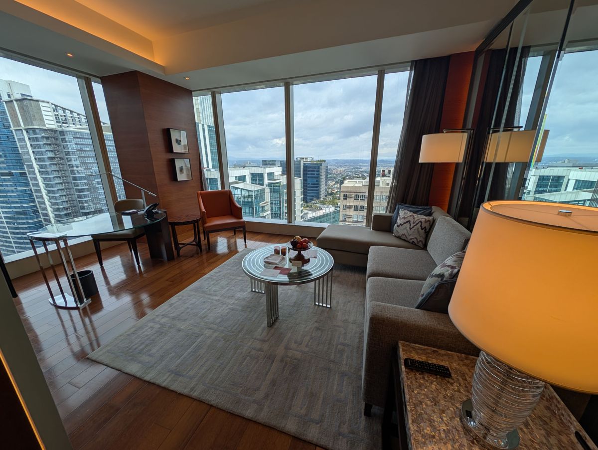 The living room