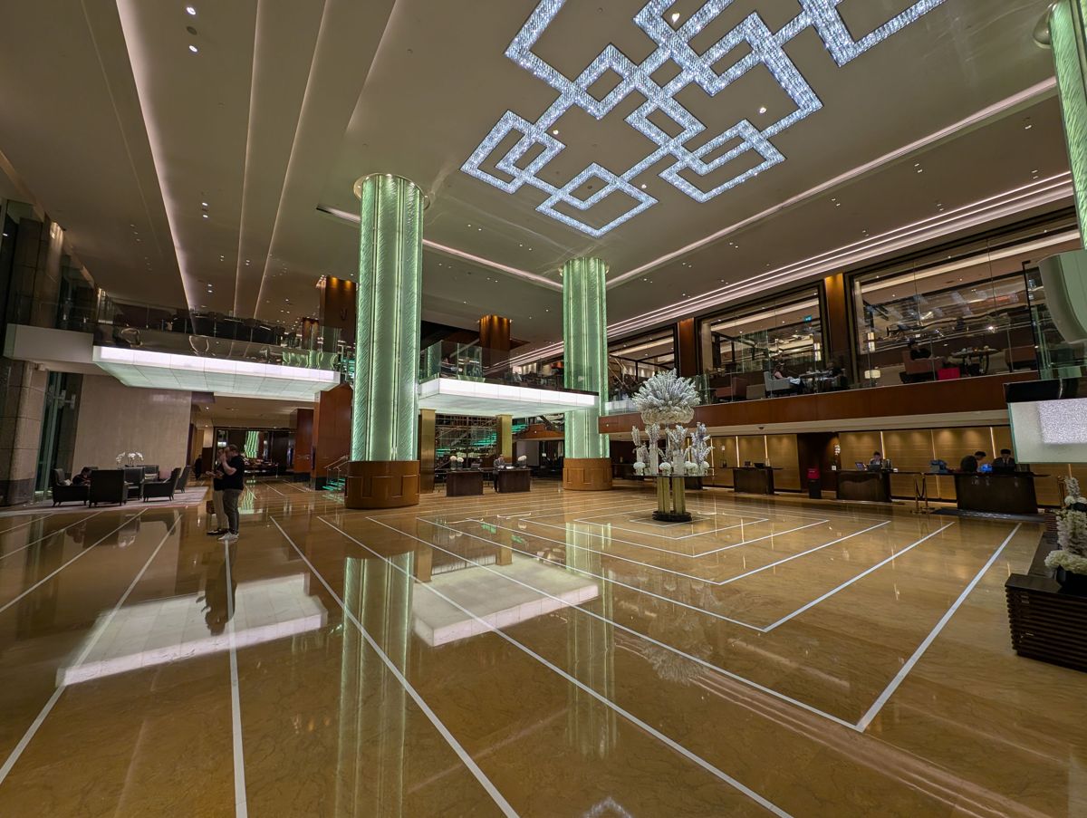 The lobby