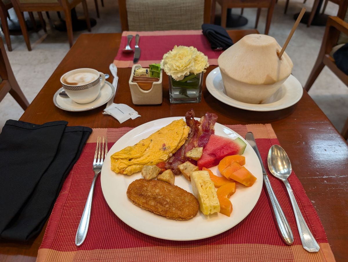 Breakfast, included