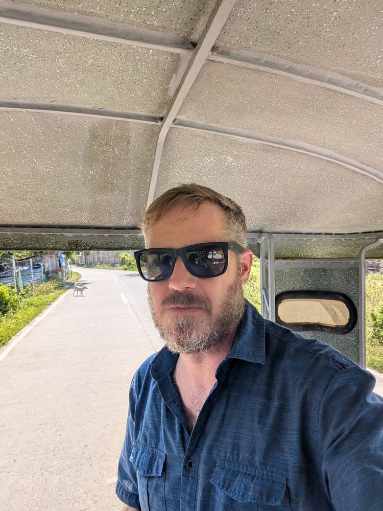 Me, on the way out