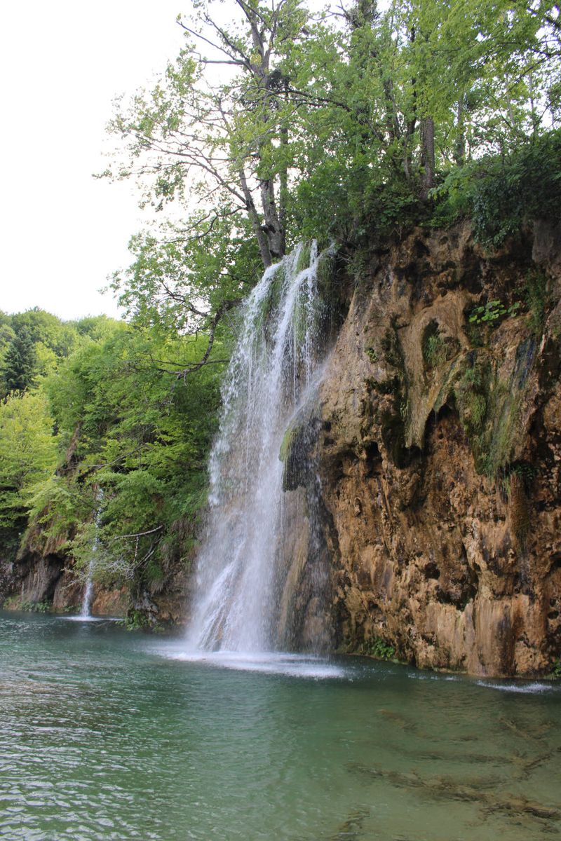 A single fall off a cliff