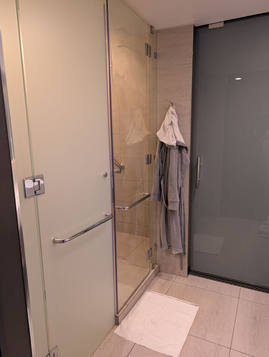 The bathroom