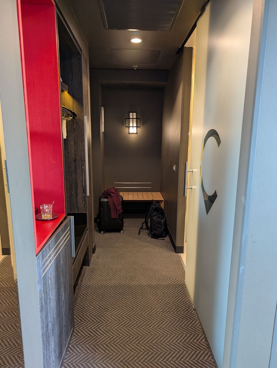 The entry hall