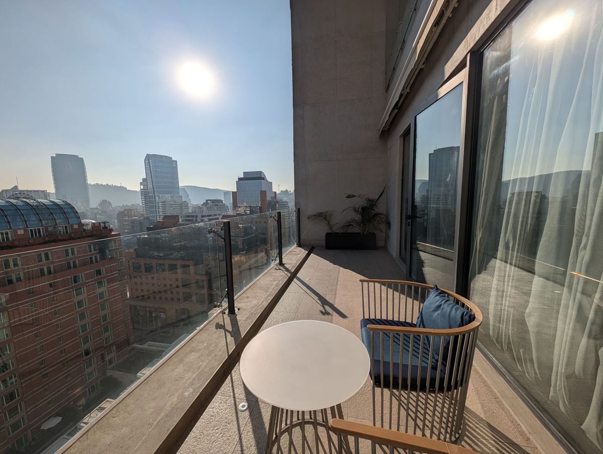 Morning, looking toward the hills