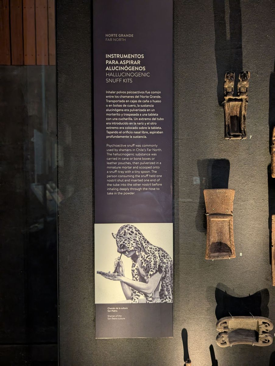 Snuff kits from Chile's Far North