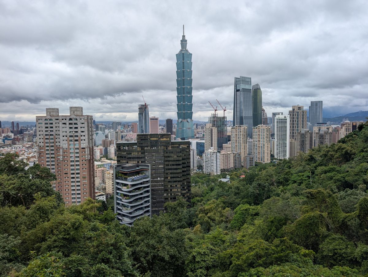 Taipei 101 and the Xinyi skyline