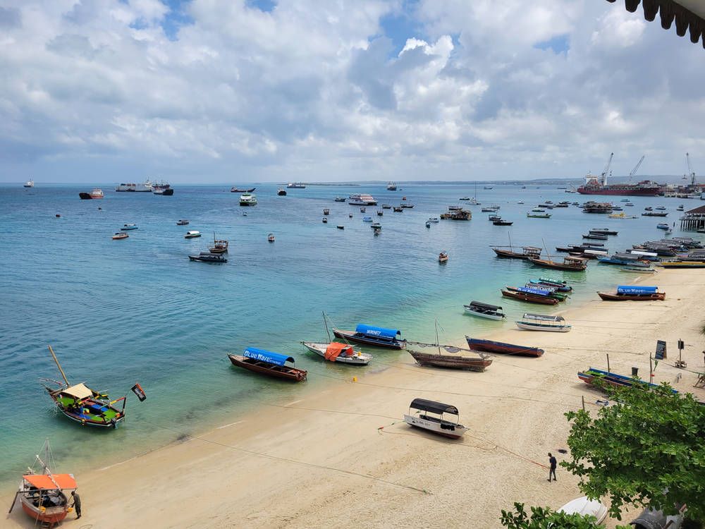 Turquoise water on the last morning